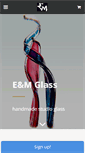 Mobile Screenshot of handmadeglass.net